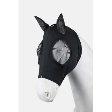 Maschera anti-mosche Horze elastica da infilare Nero