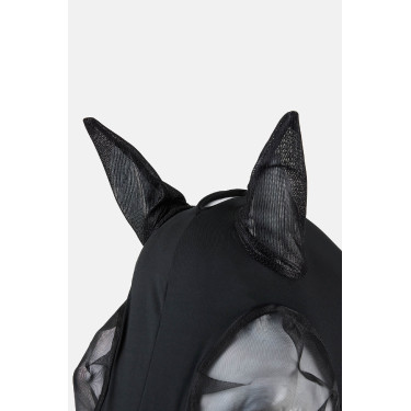Maschera anti-mosche Horze elastica da infilare Nero