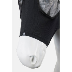Maschera anti-mosche Horze elastica da infilare Nero