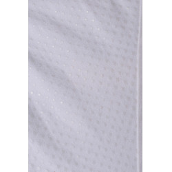 Pantaloni da equitazione con grip Horze Grand Prix Pro da donna Bianco / blu turchese