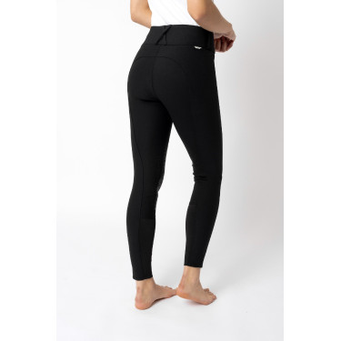 Pantaloni da equitazione con grip Horze Grand Prix Pro da donna Nero