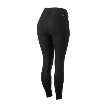 Pantaloni da equitazione con grip Horze Grand Prix Pro da donna Nero