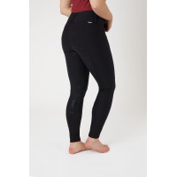 Pantaloni da equitazione donna con grip integrale Horze Grand Prix Pro Blu marino scuro
