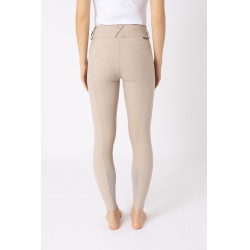 Pantaloni da equitazione donna con grip integrale Horze Grand Prix Pro Talpa semplice Beige Pantaloni da equitazione donna con grip integrale Horze Grand Prix Pro Talpa semplice Beige