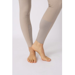 Pantaloni da equitazione donna con grip integrale Horze Grand Prix Pro Talpa semplice Beige Pantaloni da equitazione donna con grip integrale Horze Grand Prix Pro Talpa semplice Beige