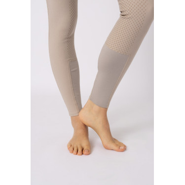 Pantaloni da equitazione donna con grip integrale Horze Grand Prix Pro Talpa semplice Beige Pantaloni da equitazione donna con grip integrale Horze Grand Prix Pro Talpa semplice Beige