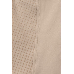 Pantaloni da equitazione donna con grip integrale Horze Grand Prix Pro Talpa semplice Beige Pantaloni da equitazione donna con grip integrale Horze Grand Prix Pro Talpa semplice Beige