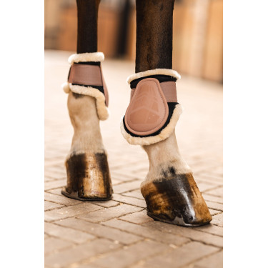 Paraglomi Caliber Horze in montone Biscotto marrone