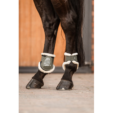 Paraglomi Caliber Horze in montone Scarabeo verde kaki