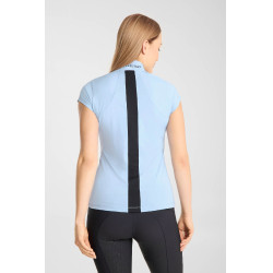 T-shirt da allenamento B Vertigo Joelle a maniche corte da donna Blu ceruleo