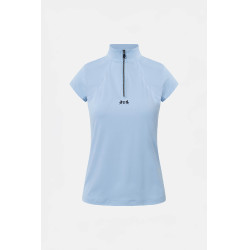 T-shirt da allenamento B Vertigo Joelle a maniche corte da donna Blu ceruleo