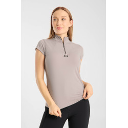 T-shirt da allenamento B Vertigo Joelle a maniche corte da donna Imperscrutabile Beige