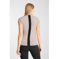 T-shirt da allenamento B Vertigo Joelle a maniche corte da donna Imperscrutabile Beige