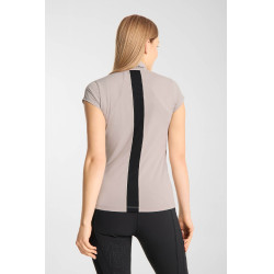 T-shirt da allenamento B Vertigo Joelle a maniche corte da donna Imperscrutabile Beige