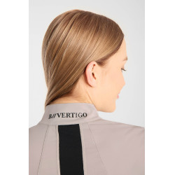 T-shirt da allenamento B Vertigo Joelle a maniche corte da donna Imperscrutabile Beige