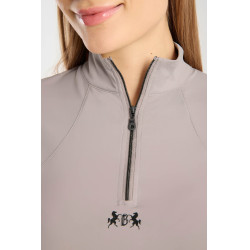 T-shirt da allenamento B Vertigo Joelle a maniche corte da donna Imperscrutabile Beige