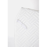 Sottosella da dressage Horze Aachen Bianco / blu turchese Sottosella da dressage Horze Aachen Bianco / blu turchese