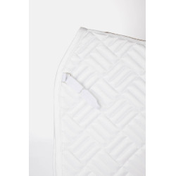 Sottosella da dressage Horze Aachen Bianco / blu turchese