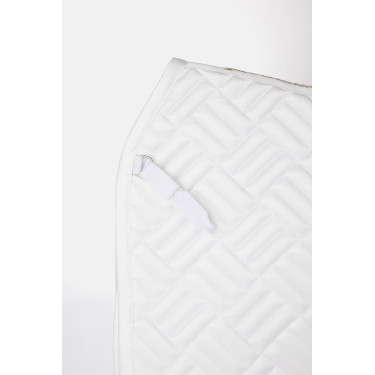 Sottosella da dressage Horze Aachen Bianco / blu turchese