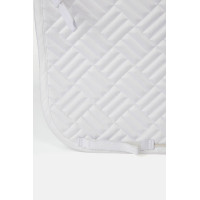 Sottosella da dressage Horze Aachen Bianco / blu turchese Sottosella da dressage Horze Aachen Bianco / blu turchese