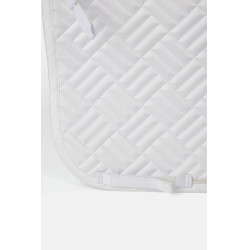 Sottosella da dressage Horze Aachen Bianco / blu turchese