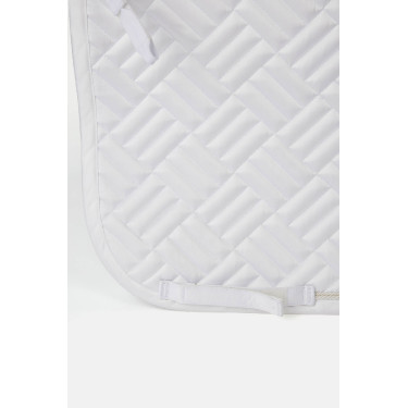 Sottosella da dressage Horze Aachen Bianco / blu turchese