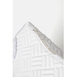 Sottosella da dressage Horze Aachen Bianco / blu turchese