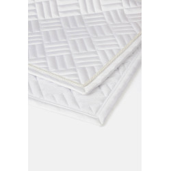 Sottosella da dressage Horze Aachen Bianco / blu turchese