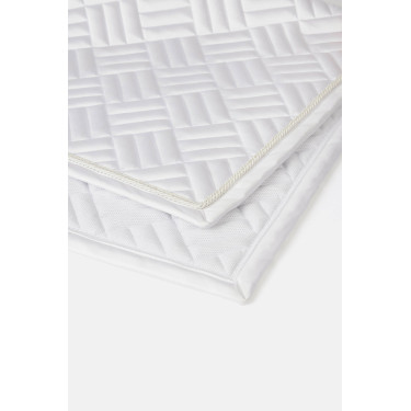 Sottosella da dressage Horze Aachen Bianco / blu turchese