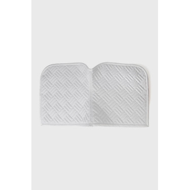 Sottosella da dressage Horze Aachen Bianco / blu turchese