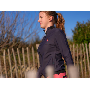 Felpa tecnica Le Sabotier Lucette donna Inchiostro Nero