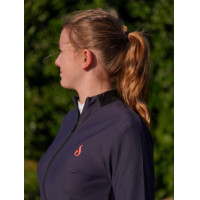 Felpa tecnica Le Sabotier Lucette donna Inchiostro Nero