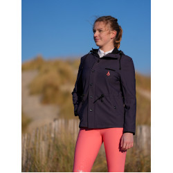 Parka tecnica idrorepellente Le Sabotier Huguette donna Inchiostro Nero