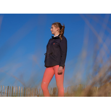 Parka tecnica idrorepellente Le Sabotier Huguette donna Inchiostro Nero