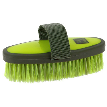 Spazzola morbida Hippo-Tonic Softfun Giallo neon