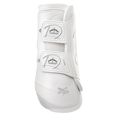 Stinchiere da dressage Veredus Absolute Easy Strap anteriori Bianco Stinchiere da dressage Veredus Absolute Easy Strap anteriori Bianco