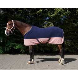 Fleeceshirt Equithème Marina / oro rosa Blu
