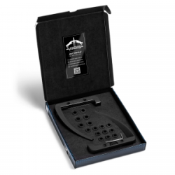 Kit di ricambio staffe Veredus Steel1 Vita Colors Nero