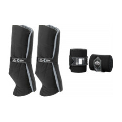 Sottobendaggi e fasce da riposo posteriori Veredus Anatomici Nero / nero