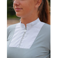 Polo a maniche lunghe Le Sabotier Ysance donna Grigio