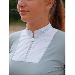Polo a maniche lunghe Le Sabotier Ysance donna Grigio