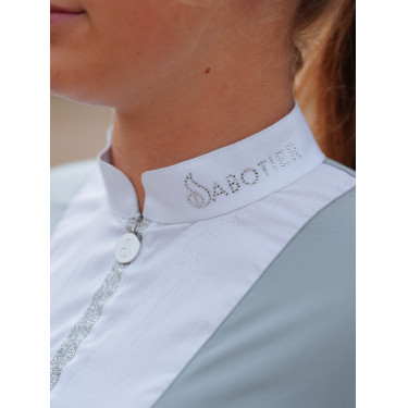 Polo a maniche lunghe Le Sabotier Ysance donna Grigio