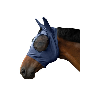 Maschera antimosche Elastic HKM Blu scuro Maschera antimosche Elastic HKM Blu scuro