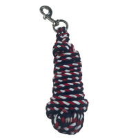Lunga corda intrecciata tricolore Canter Blu navy / bianco / rosso