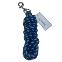 Lunga corda intrecciata tricolore Canter Marino / blu elettrico / cielo