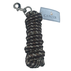 Lunga corda intrecciata tricolore Canter Marrone / talpa / beige