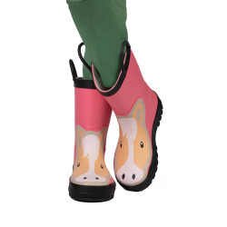 Stivali in gomma HKM Maui per bambini Rosa
