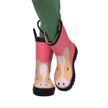 Stivali in gomma HKM Maui per bambini Rosa