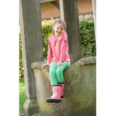 Stivali in gomma HKM Maui per bambini Rosa
