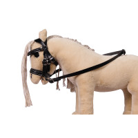 Briglia HKM Cuddle Horse Nero